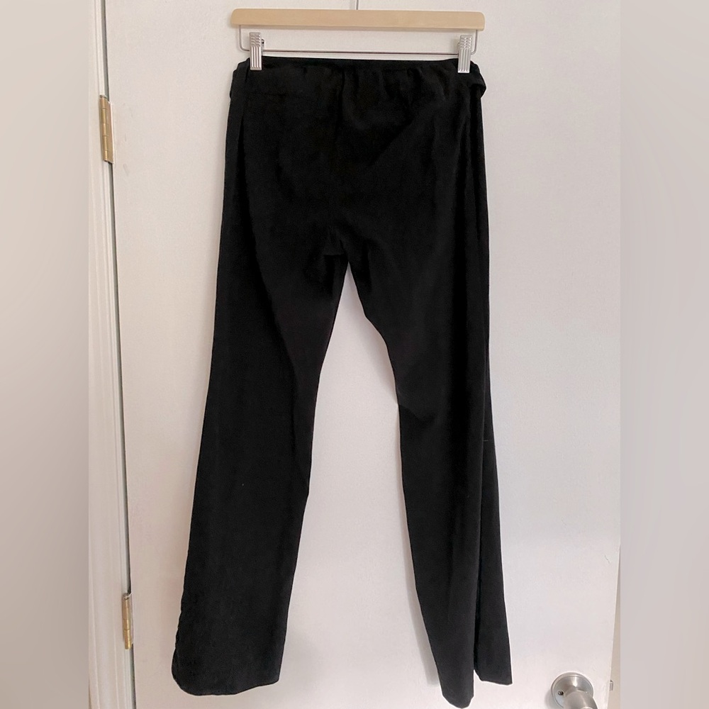 Wide leg Maternity work slacks with tummy sleeve size small